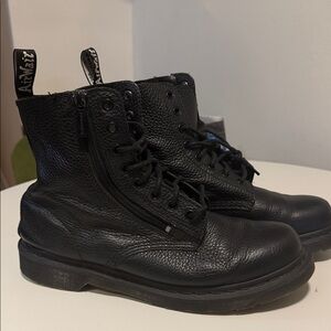 Dr. Martens Black Combat Boots